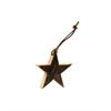Altholzstern mit Lederband - 20 cm