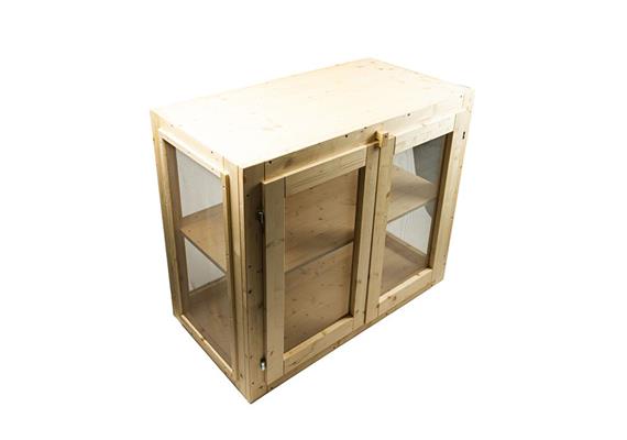 Fliegenschrank 2-türig 105x55x90