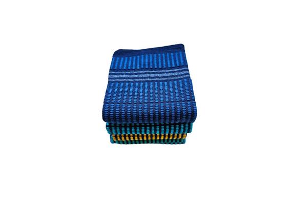 Handtuch längrandig blau