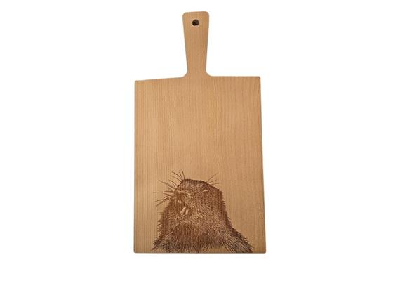 Holzbrett Wild Murmeltier