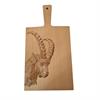 Holzbrett Wild Steinbock