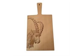 Holzbrett Wild Steinbock