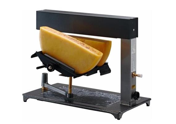 Racletteofen: 2 x 1/2 Käse, Brio-Gaz, schwenkbar